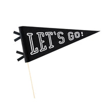 Load image into Gallery viewer, Let&#39;s Go Felt Pennant Flag
