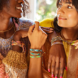 Bali Metallic Friendship Bracelets