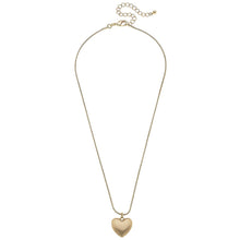 Load image into Gallery viewer, Icon Puffed Heart Necklace
