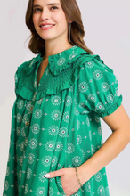 Load image into Gallery viewer, Vintage-Inspired Ruffle Collar Mini Dress
