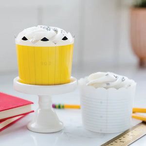 Back To School Notebook/Pencil Food Cups