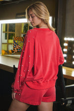 Load image into Gallery viewer, Plus Acid Washed French Terry Sweatshirt
