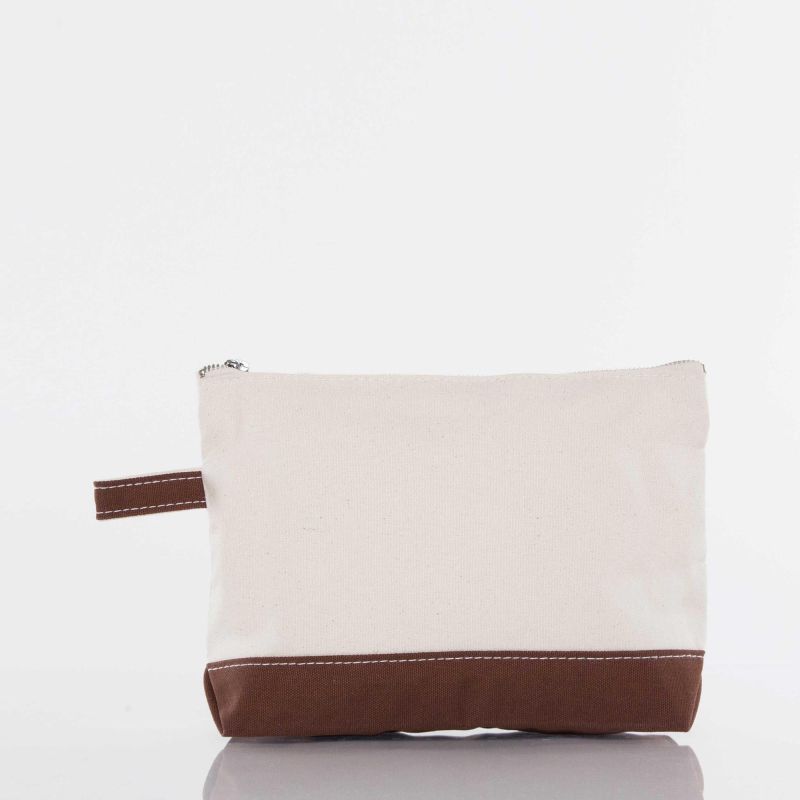 CB Station Brown Makeup Bag Bag
