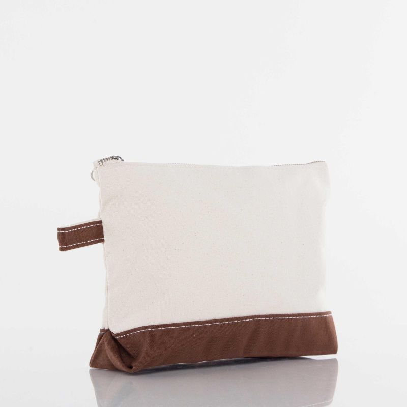 CB Station Brown Makeup Bag Bag