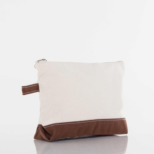 CB Station Brown Makeup Bag Bag
