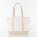 CB Station Gold Medium Metallics Classic Tote