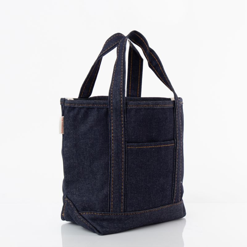 CB Station Heritage Denim Open Top Tote