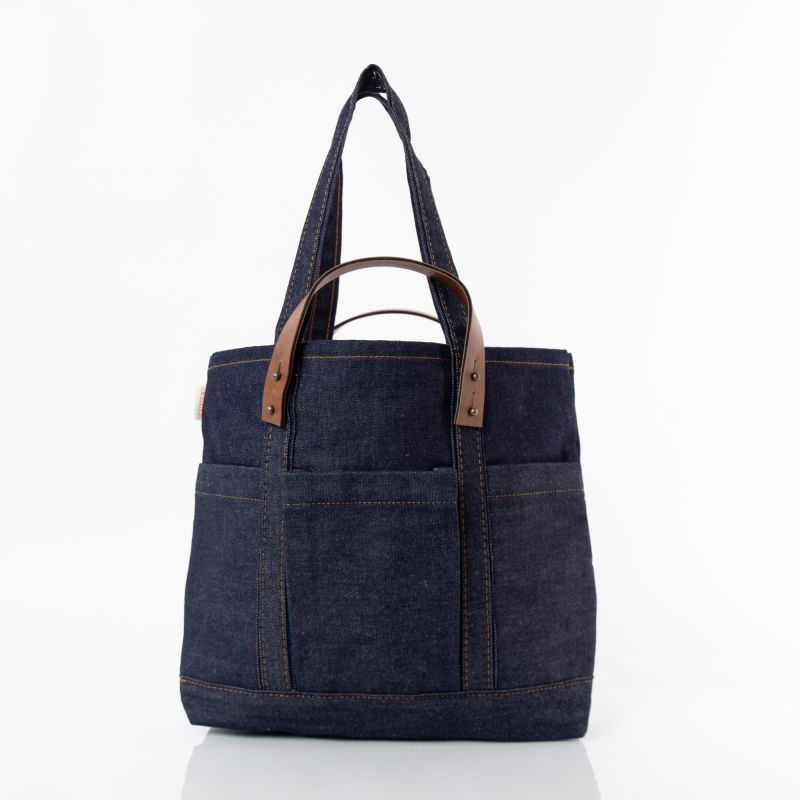 CB Station Heritage Denim Crafted Tote