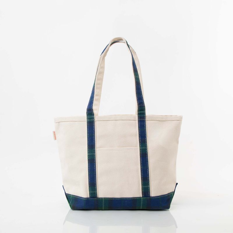 CB Station Plaid Medium Classic Tote