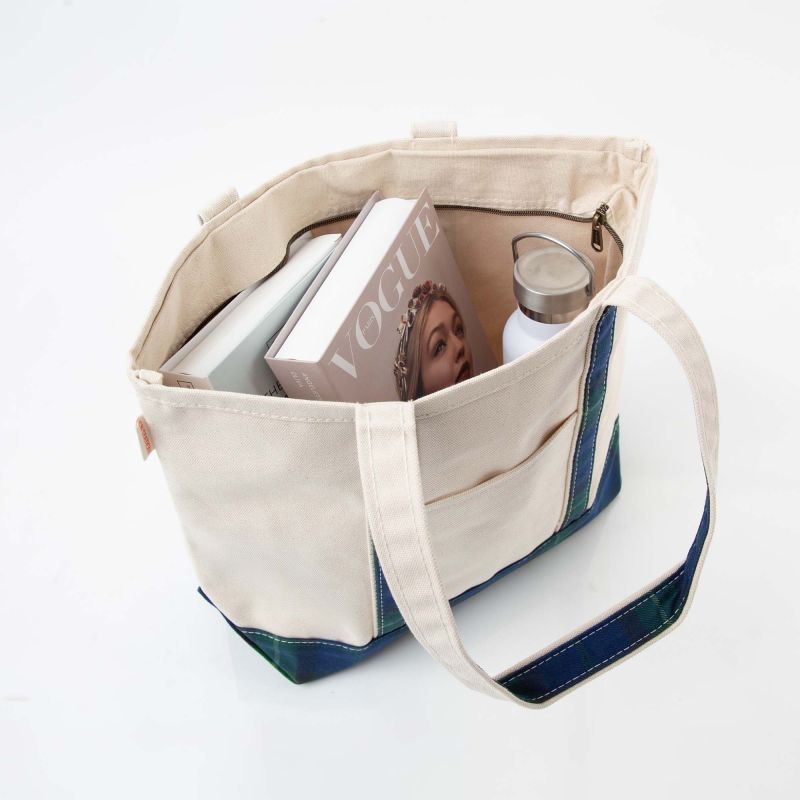 CB Station Plaid Medium Classic Tote