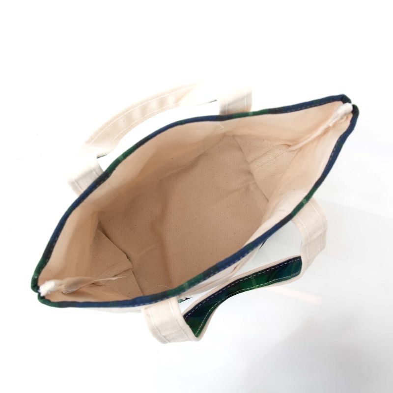 CB Station Plaid Handy Open Top Tote
