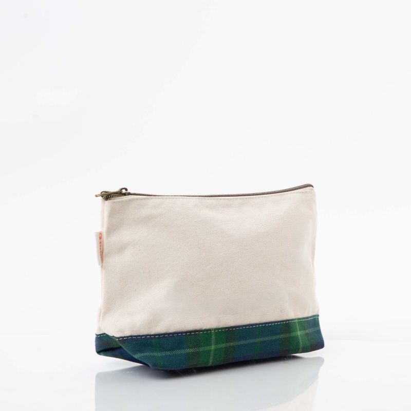 CB Station Plaid Clutch