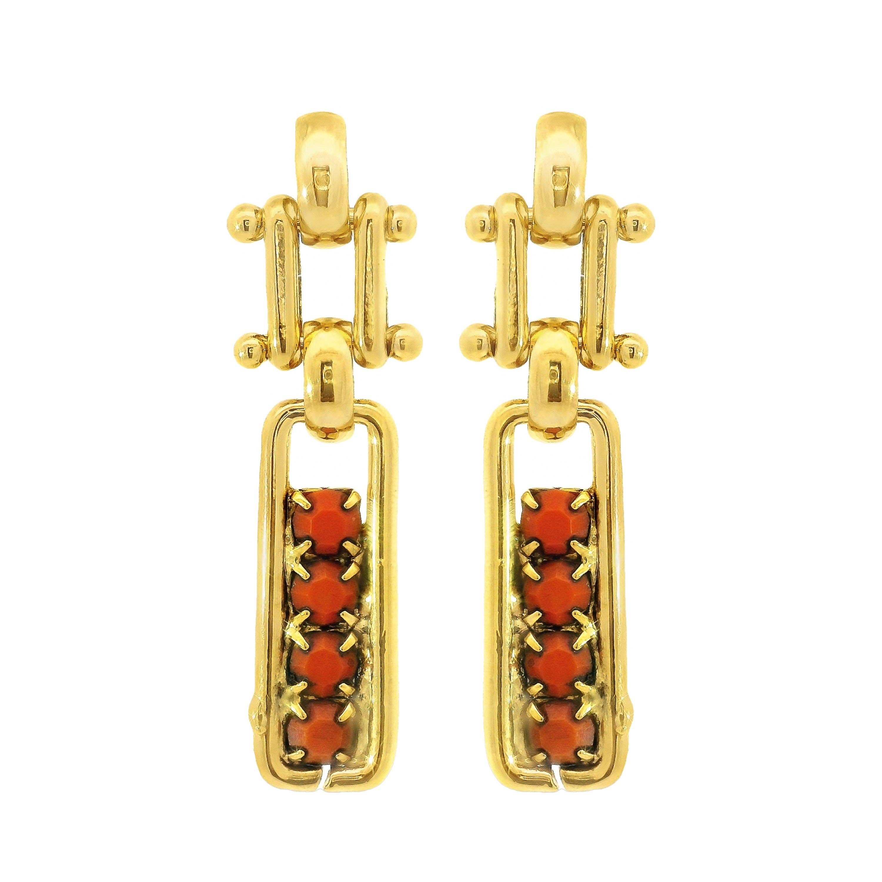 Jamie Earrings in Summer Colors