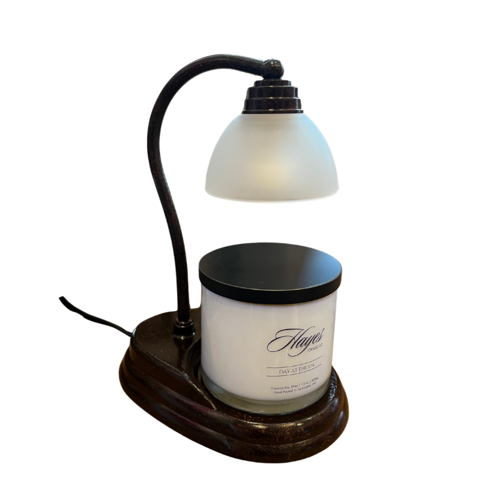 Aurora Candle Warmer Lamp Bronze