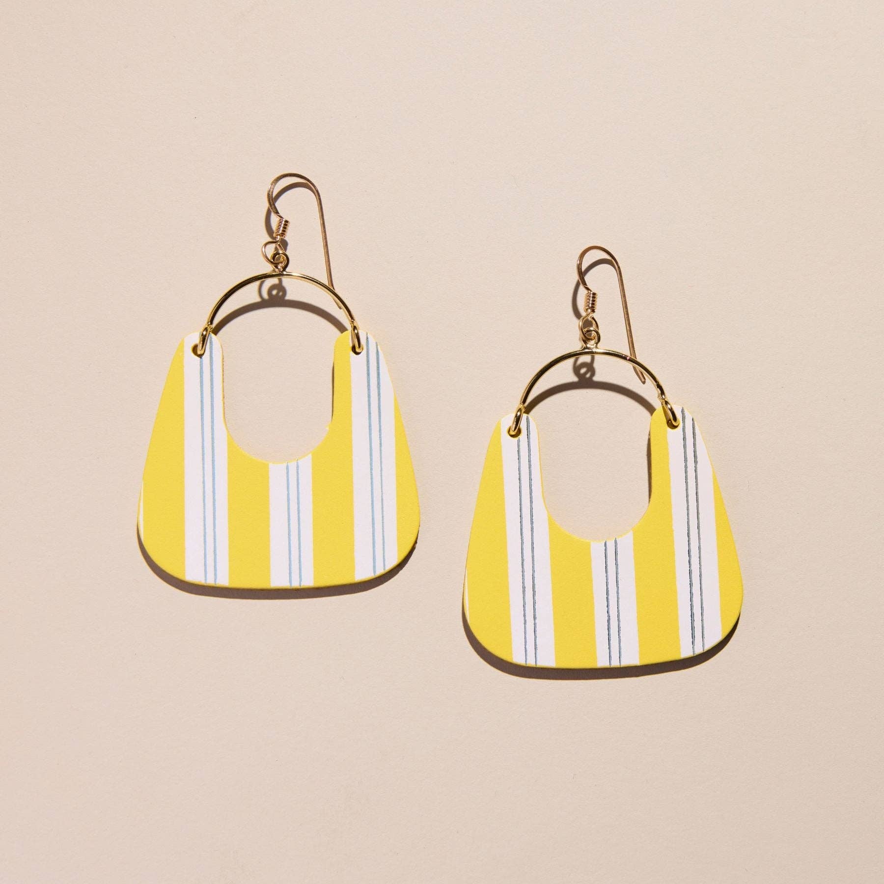 Lemon Ice Candy Stripe Noras