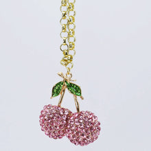 Load image into Gallery viewer, Pink Cherry Luxe Necklace
