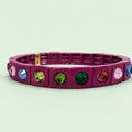 Enamel Stretch Bracelet - Maeve Jewel Tones