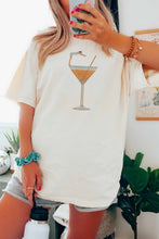 Load image into Gallery viewer, Dive into Martini Oversized Tee
