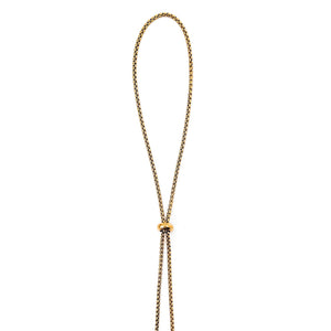 Halsey Sliding Bead Lariat Necklace