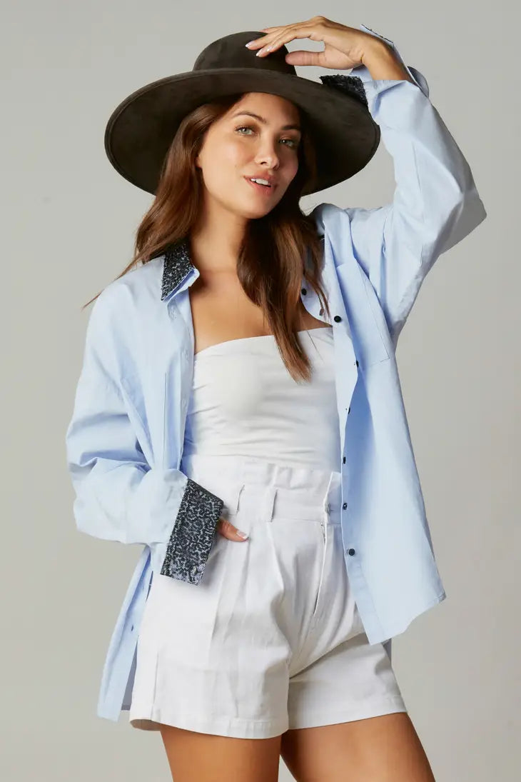Fireworks Patch Button Up