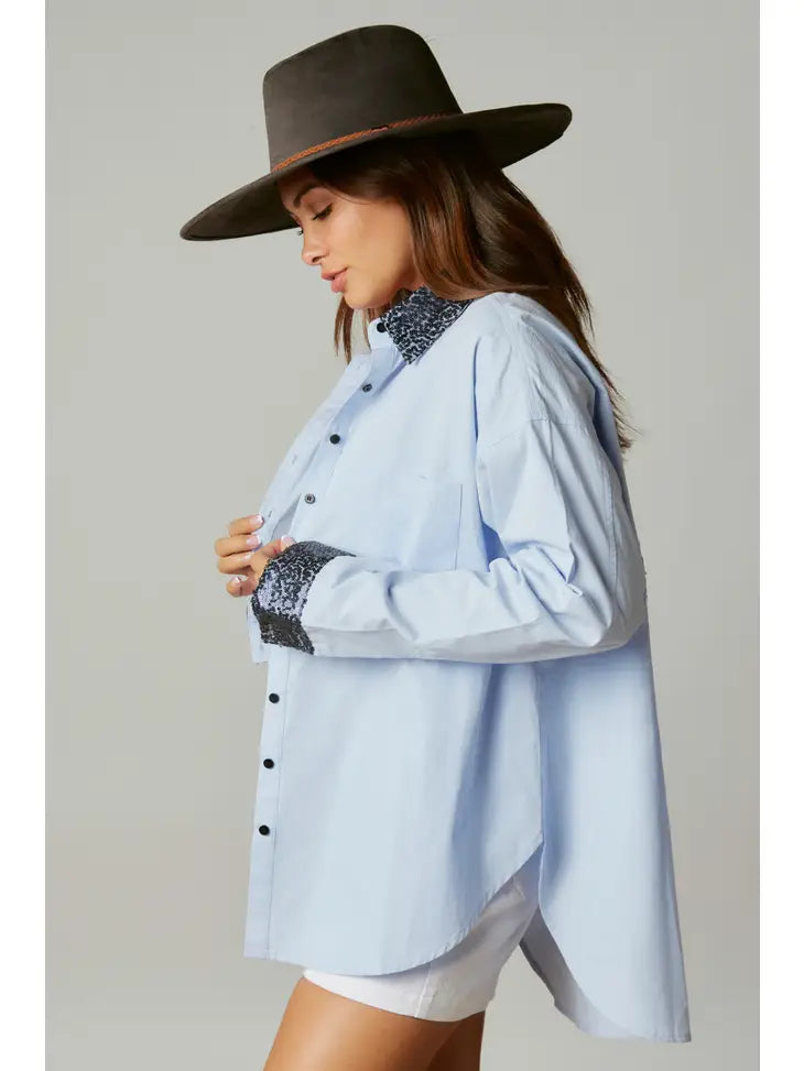Fireworks Patch Button Up