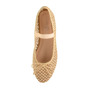 Audrey Woven Flat Natural