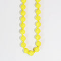 Bubblegum Beads Necklace - Yellow