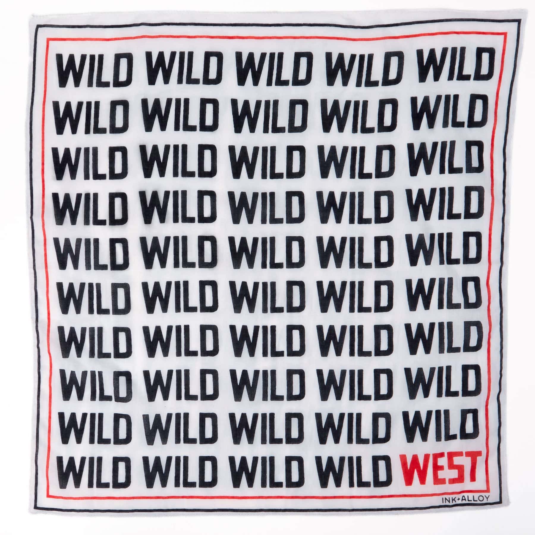 Carson Wild West Print Scarf