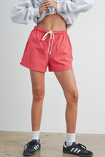 Load image into Gallery viewer, Elastic Drawstring Check Boxer Shorts
