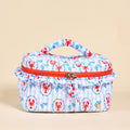 Harbor House Glam & Go Quilted Cosmetic Bag