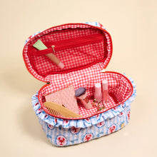 Load image into Gallery viewer, Harbor House Glam &amp; Go Quilted Cosmetic Bag
