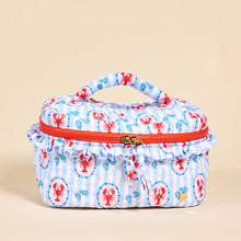 Load image into Gallery viewer, Harbor House Glam &amp; Go Quilted Cosmetic Bag
