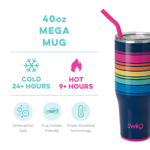 Swig 40oz Mega Mug Electric Slide