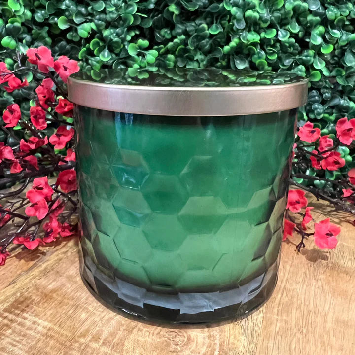 Hayes Candle Mistletoe 13.5oz - Hexagon