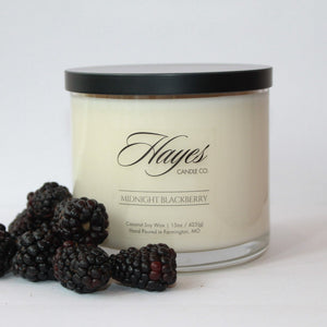 Hayes Candle Midnight Blackberry 15oz