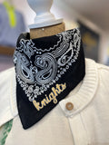 Knights Embroidered Bandana
