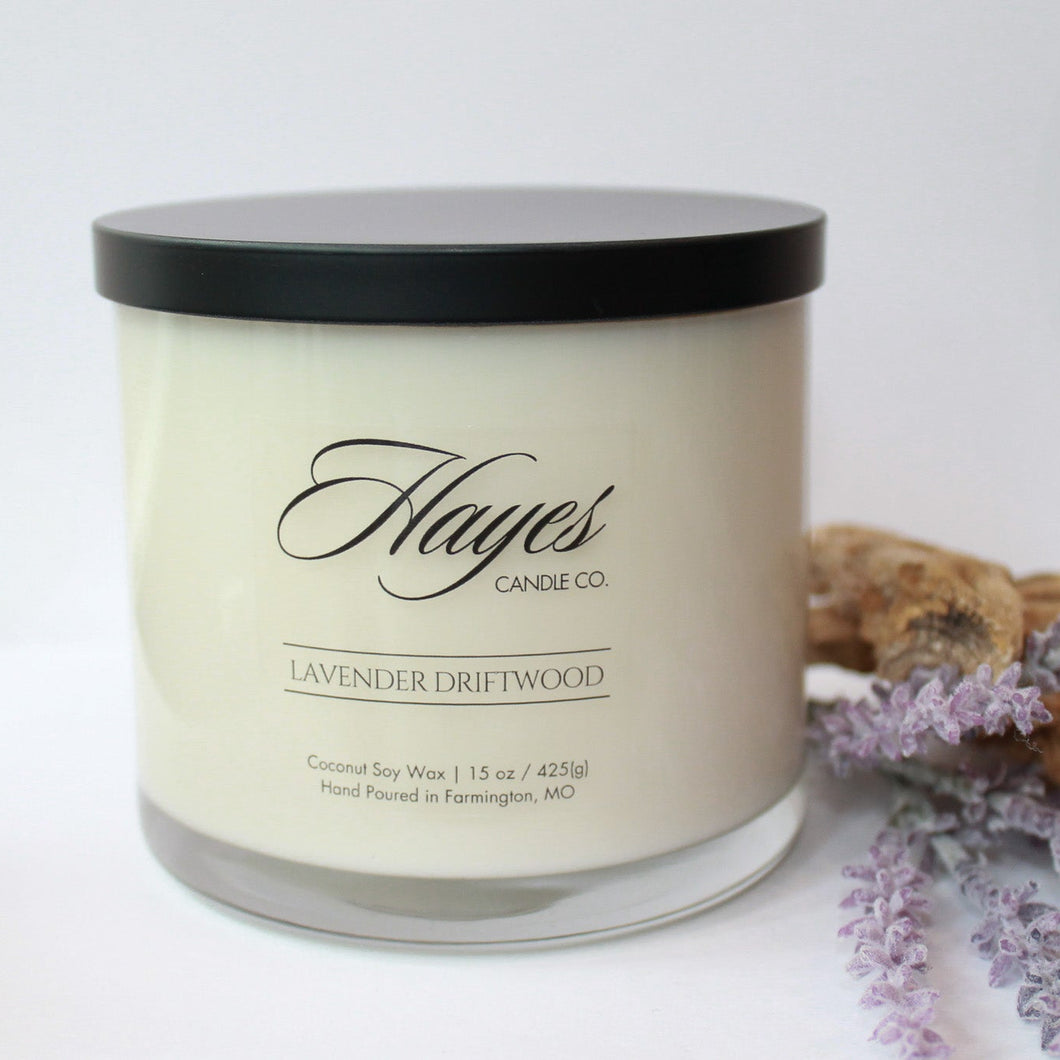 Hayes Candle Lavender Driftwood 15oz