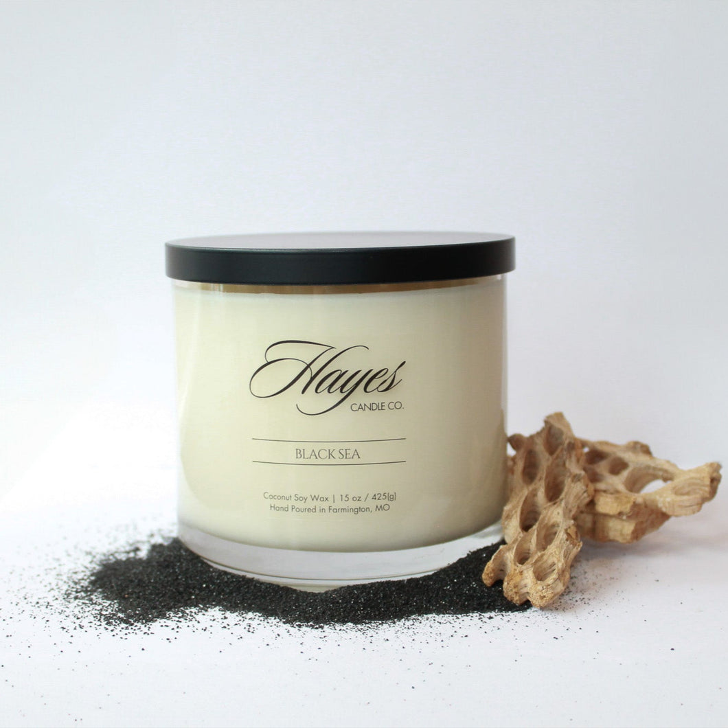 Hayes Candle Black Sea 15oz