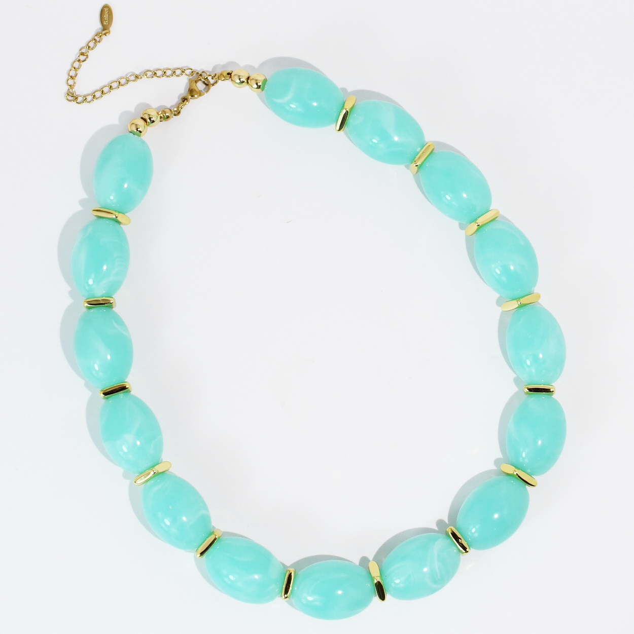 Jelly Pop Mint Necklace