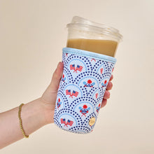 Load image into Gallery viewer, Large-All-American Darling Sip Savvy Drink Sleeve
