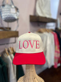 Love Embroidered Hat