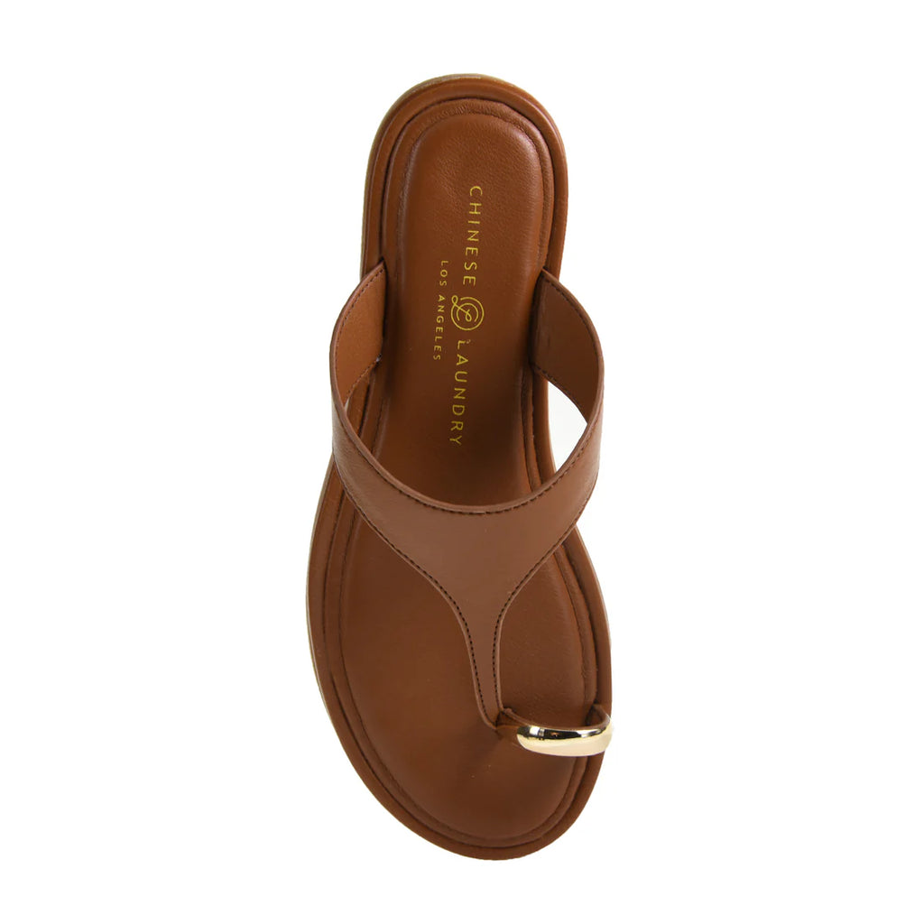 Maizy Flat Sandal Tan