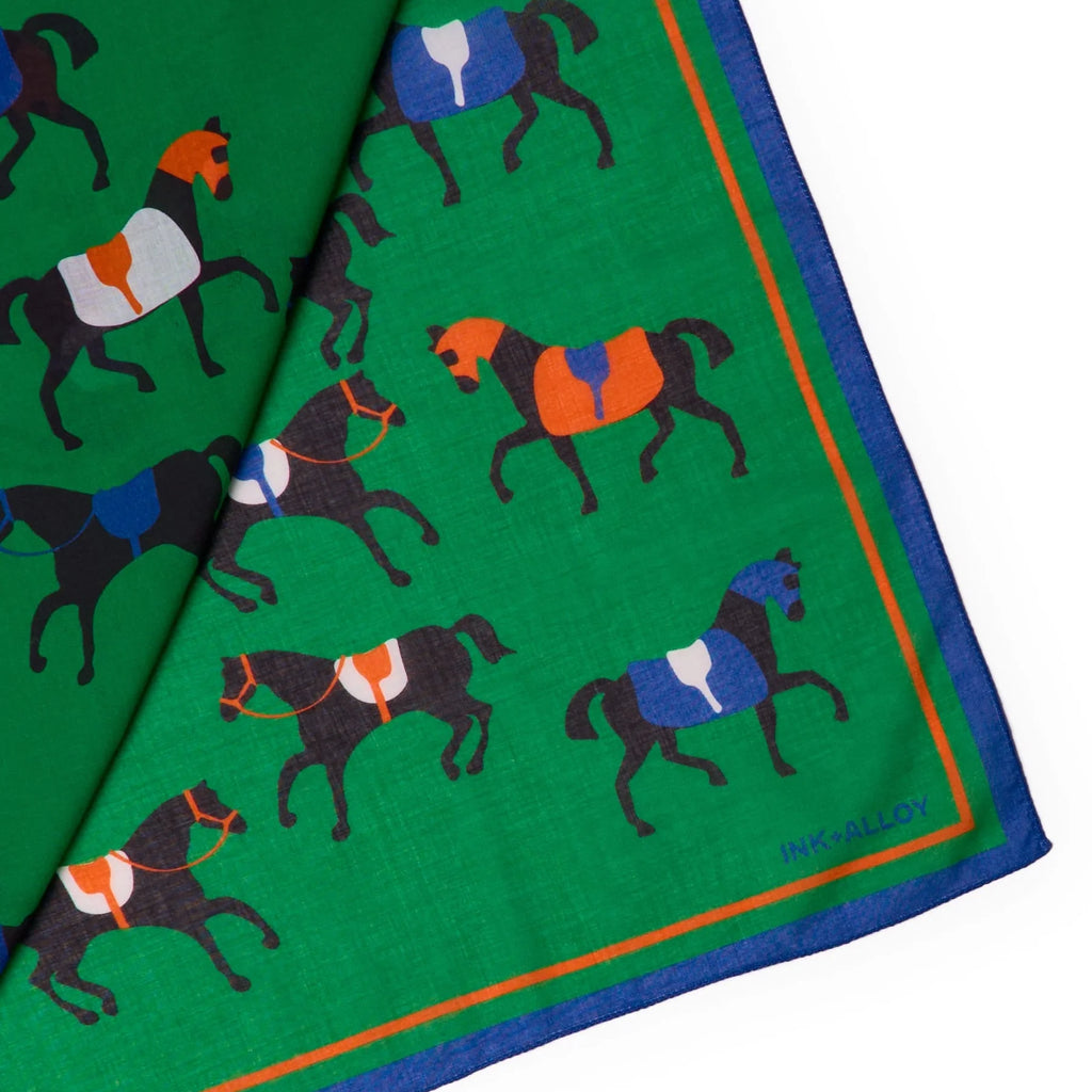 Olivia Horse Print Scarf