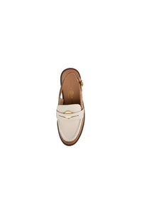 Paiinted Sling Back Loafer