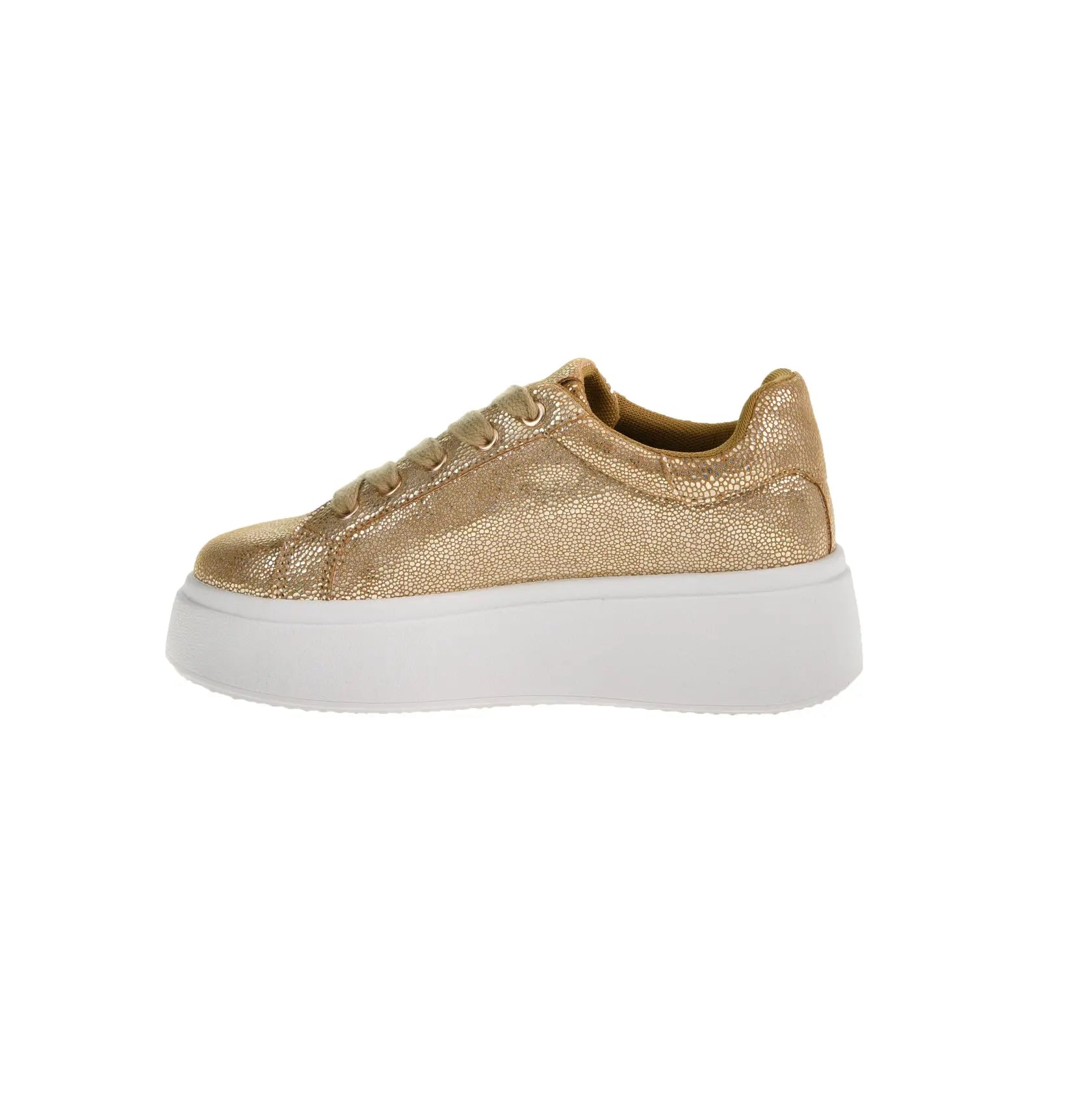 Record Gold Metallic Sneaker