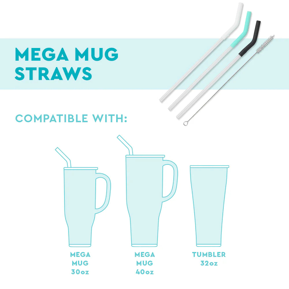 Swig Reusable Straw Set Holiday