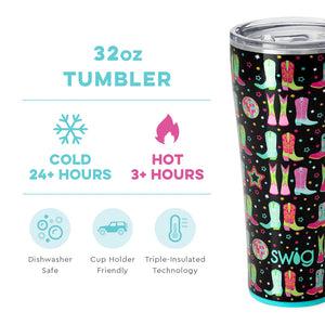 Swig 32oz Tumbler Disco Cowgirl