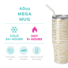 Load image into Gallery viewer, Swig 40oz Mega Mug Glamazon Gold
