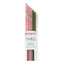 Load image into Gallery viewer, Swig Reusable Straw Set On The Prowl
