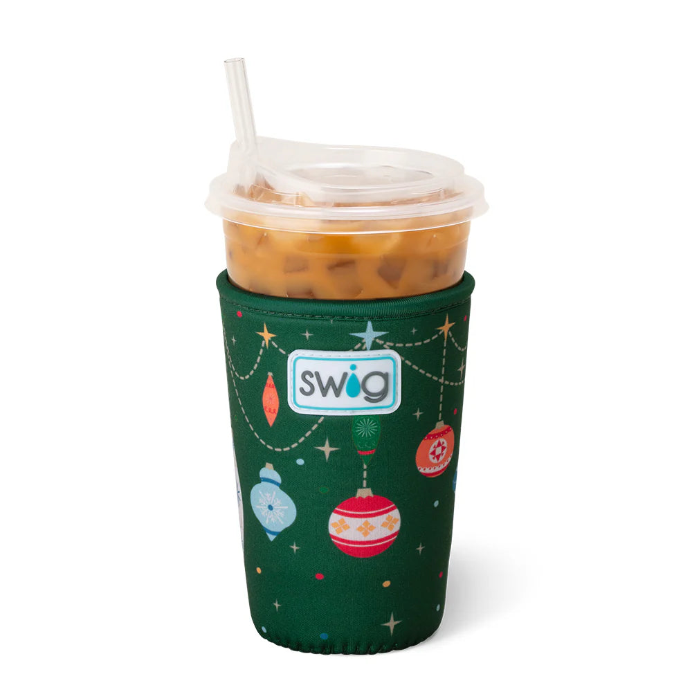 Swig Iced Cup Coolie Deck The Halls